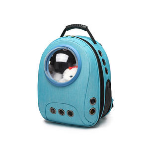 बिल्ली वाहक बैग सांस पारदर्शी पिल्ला बिल्ली बैग बिल्लियों बॉक्स पिंजरे छोटे कुत्ते पालतू यात्रा वाहक हैंडबैग अंतरिक्ष कैप्सूल - Product Image 4