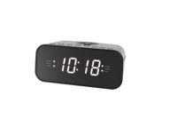 Dual Alarm 1,2-Zoll-LED-Anzeige Digitale PLL AM/FM-Radio uhr Elektronische Kunststoff uhr für Schreibtisch-und Tisch gebrauch