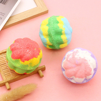 Fournisseur de soins du corps, kit de boules Fizzer avec logo personnalisé Ensemble de bombes pour bain moussant en forme de tasses et gâteaux faits à la main