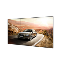 Video Wall LCD Full HD con Empalme de un Clic (Cualquier Fila/Columna), Revestimiento Antideslumbrante de 8 mm para Animación Gráfica en Tiendas Minoristas