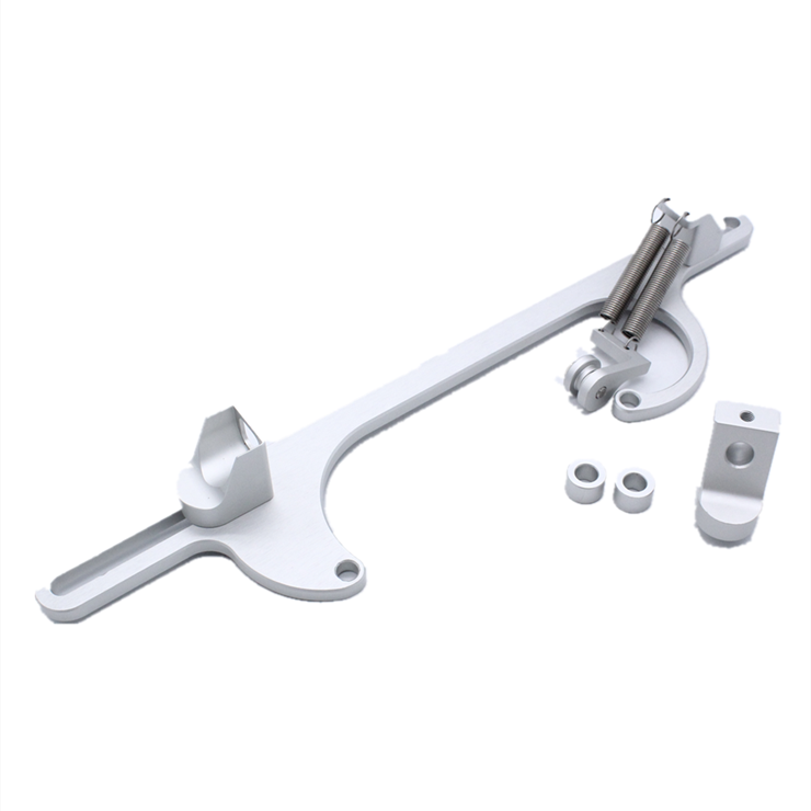 For 4150 4160 Serie Billet Aluminum Throttle Cable Carb Bracket Carburetor 350 E