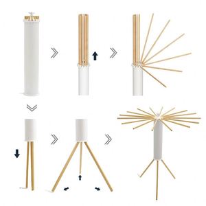 Meilleure Vente : Séchoir à <span class=keywords><strong>Linge</strong></span> Pliant Rétractable Sans Installation pour Intérieur B - Product Image 6