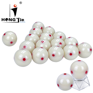 Bola <span class=keywords><strong>de</strong></span> <span class=keywords><strong>billar</strong></span> <span class=keywords><strong>de</strong></span> alta calidad Hongjie, Bola <span class=keywords><strong>de</strong></span> <span class=keywords><strong>billar</strong></span> <span class=keywords><strong>de</strong></span> 6 puntos rojos - Product Image 2