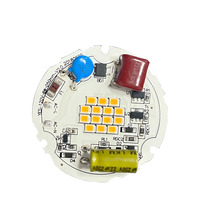 Module de puce led smd, en aluminium, circuit imprimé ac dc, 3x33mm, 110V 220V 2835 V 5730