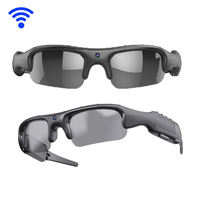Gafas de Sol con Cámara de Visión en Primera Persona para Ciclismo, Gafas de Grabación de Video Portátiles con WiFi HD 1080P
