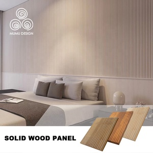 MUMU Wave materiale <span class=keywords><strong>decorativo</strong></span> scanalato rivestimenti in legno <span class=keywords><strong>pannello</strong></span> murale in legno di pioppo carbonizzato per <span class=keywords><strong>cucina</strong></span> - Product Image 2