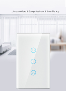 Bán chạy nhất không thấm nước bền thông minh chuyển đổi với điều khiển bằng giọng nói kim loại-khung Wi-Fi Rèm tường chuyển đổi HẸN GIỜ ON/OFF tính năng - Product Image 6