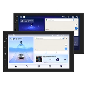 <strong>7</strong> Inch Universal 64GB FM Radio Stereo <strong>Android</strong> Audio <strong>Touch</strong> <strong>Screen</strong> QLED Multimedia Car Auto DVD Player BT DSP Wifi GPS Navigation - Product Image 1