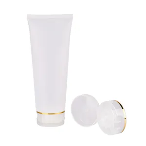 cheap free sample 30g 50g 100g plastic cleanser lotion cream squeeze plastic soft tube