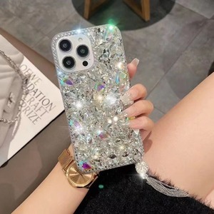 Gran oferta de fundas de teléfono acrílicas a prueba de golpes de diseñador de diamantes de lujo para iPhone 15PROMAX XS XR 11 12 13 14ProMax 6 7 8 Plus para niñas - Product Image 2