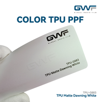 GWF TPU Métal Vert Émeraude Couleur PPF Application Sèche Auto-cicatrisante Anti Jaunissement Couleur Film de Protection Peinture TPU