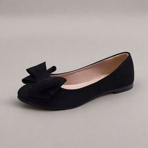 Nueva Tendencia, Zapatos Planos de Moda para Mujer al por Mayor, Zapatos Planos de Ballet con Lazo, Cómodos, de Piel Sintética, para Mujer - Product Image 2