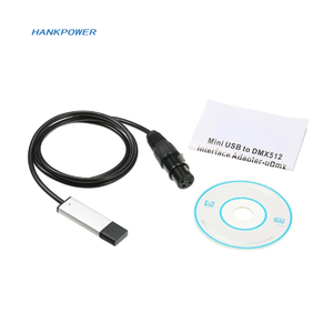 Câble de contrôle d'éclairage de scène USB RS485 XLR <span class=keywords><strong>DMX</strong></span>, câble de débogage informatique, remplacement pour <span class=keywords><strong>Freestyler</strong></span> - Product Image 4