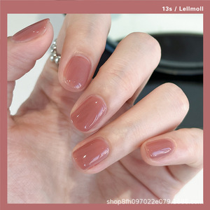 Vernis à ongles nude doux Emojor 12free, couleur nude, thé au lait et <span class=keywords><strong>rose</strong></span> chair, séchage rapide, sans brûlure, longue durée - Product Image 3