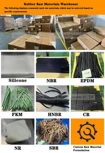 Fabricación de Productos de Goma de Silicona Moldeados a Medida, Vulcanizados, de FKM, NBR, EPDM, Poliuretano (PU), con Perfiles y Sellos, Repuestos - Product Image 3