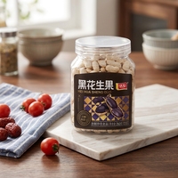 Cacahuetes Negros Enlatados con Cáscara, 260g, Superalimento Natural Rico en Antocianinas, Snack Saludable Crudo y Seco, Venta al Por Mayor OEM