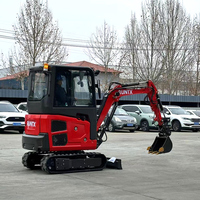Livraison gratuite pelle EPA 3.5 tonnes moteur pelle sur chenilles ferme mini ensacheuse 1 tonne mini pelle machine à vendre