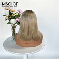 Perruque Lace Front HD Transparente en Cheveux Vierges Haut de Gamme, Sans Colle, Pré-Pluckée avec Ligne de Cheveux Naturelle
