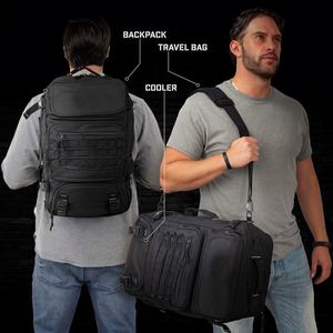 Free Sample Dad Gear - Dad Diaper Bag for Men with <b>Cooler</b>, Removable Wet Bag, Converts from <b>Backpack</b> to Travel Bag, Diaper - Product Image 3