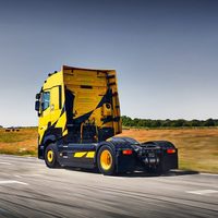 Feu arrière universel carré pour camion, feu combiné LED pour camion, feu arrière EMark 12/24V pour remorque, chariot élévateur, feu stop et clignotant