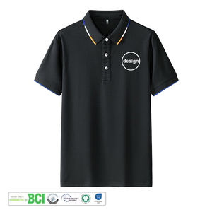 Camisetas de Algodón Piqué de Alta Calidad con Bordado, Camisetas Casuales para Gimnasio, Camisetas Polo de Compresión para Hombre, Venta al Por Mayor OEM - Product Image 1