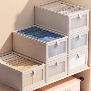 Caja de Almacenamiento de Ropa de Tela Oxford Modelo SNH4001, Herramienta de Organización para el Hogar, Organizador de Armario, Ahorro de Espacio, Gran Capacidad para Pantalones - Product Image 1