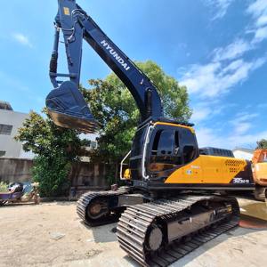 Excavatrice HYUNDAI 305LC-9 d'occasion de bonne qualité, machine de terrassement, faible nombre d'heures de fonctionnement, à vendre - Product Image 4