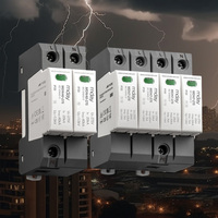 Protector Contra Sobretensiones Mday VDE CE TUV MDH7-AC T1T2 2P 320V T2 AC SPD 20KA/50KA AC OEM, el Mejor para Sistemas Solares