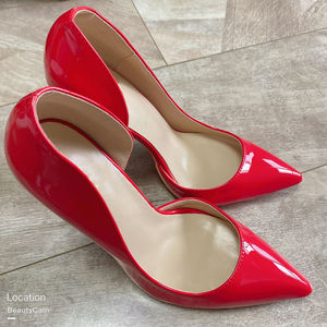 Zapatos de Tacón Alto de Lujo para Novia, 12 cm, Tacón Delgado, Zapatos Sexys para Fiesta, Ligeros y Transpirables para Verano, con Logotipo Personalizado - Product Image 2