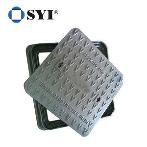 Couverture de regard lourde SYI Foundry <span class=keywords><strong>D400</strong></span> <span class=keywords><strong>en</strong></span> <span class=keywords><strong>fonte</strong></span> <span class=keywords><strong>ductile</strong></span> conforme à la norme EN124 - Product Image 2