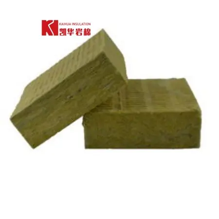 KAIHUA CE certified the most popular aluminum foil, rock wool and basalt insulation material for external walls as 80 kg/m3.