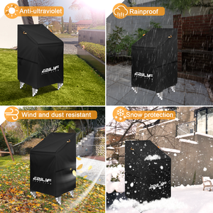 <strong>Deck</strong> Furniture <strong>Cover</strong> for Rain and Shade Including <strong>Chair</strong> Weather Resistant Breathable Tear Proof Outdoor Patio Protective <strong>Cover</strong> - Product Image 6