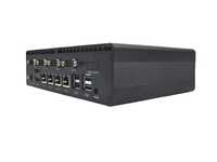 Mini PC Industrial Personalizado OEM, PC IPC con 4 Puertos LAN, Intel Core de 4ª y 5ª Generación, PC Sin Ventilador para Router