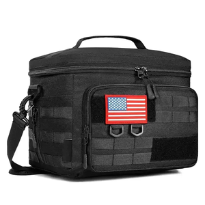 Sac à lunch tactique Portable boîte thermique alimentaire Durable étanche bureau refroidisseur boîte à lunch avec bandoulière étui isolé - Product Image 1