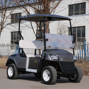 Chariot de poussée de prix usine chariot de golf électrique d'option de couleur de voiture de sport de batterie 4 + 2