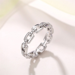 Anello con Design a Catena, Stile Creativo, Anello da Dito per Donne - Product Image 2