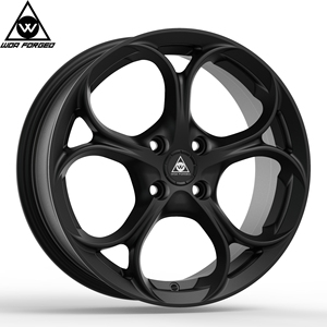 Jantes de voiture légères de 17, 18, 19, 20, 21, 22 pouces, couleur personnalisée, jantes forgées 6061T6, design trèfle à quatre feuilles pour <span class=keywords><strong>Alfa</strong></span> <span class=keywords><strong>Romeo</strong></span> - Product Image 6