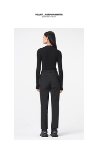 PELLIOT Hiver Polaire Doublé Doux Respirant Chaud <span class=keywords><strong>Randonnée</strong></span> Léger Soft Shell <span class=keywords><strong>Pantalon</strong></span> Offre Spéciale Femmes Sports de Plein Air - Product Image 2
