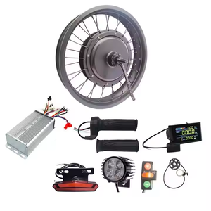 Kit de conversion de moteur de moyeu arrière à rayons pour vélo électrique, pour vélo à pneus larges de 20 pouces (20x4.0), haute vitesse 80-90 km/h, 60V 72V 3000W, pour neige - Product Image 3