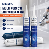 Mastic acrylique commercial anti-affaissement pour décoration, application facile, élastique, pour joints de portes et interstices de façade, mastic acrylique de précision