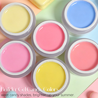 Nouvelle Arrivée Marque Privée YouGel Gel UV Constructeur de Couleurs à Faible Chaleur Certifié CPNP pour Extension d'Ongles 30ml
