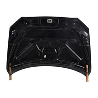 Nuevo Capó de Fibra de Carbono para Mitsubishi Lancer Evo 2008-2015, Cubierta de Capó Delantero, Accesorios Exteriores para Automóviles