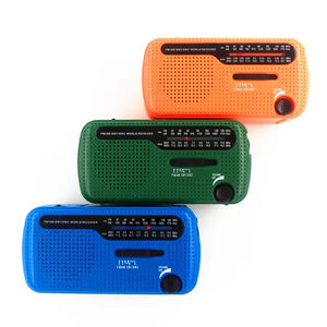 Lámpara de Camping Súper Brillante, Generador Solar Recargable, Radio AM/FM de Manivela con Banco de Energía USB y Linterna SOS - Product Image 1