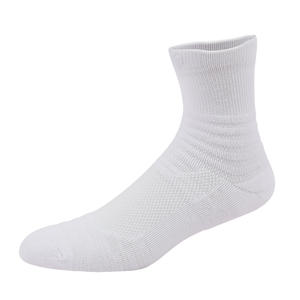 Chaussettes de sport en coton avec logo personnalisé, chaussettes de course athlétiques pour hommes, chaussettes de tennis à la cheville, respirantes, anti-humidité, compression, antidérapantes - Product Image 5