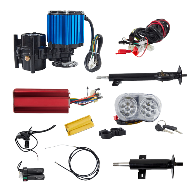 High Efficiency 1500W DC Brushless Motor Assembly Electric Bicycle & Tricycle High Constructed Permanent Magnet Differential