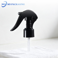 Pulvérisateur à gâchette mini 24/410 28/410 en plastique avec fonction anti-déversement, fermeture à vis, taille de port 1 pouce pour bouteilles