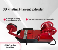 Mesin Daur Ulang Botol PET Heavy Duty ke Extruder untuk Penggunaan Bengkel Rumahan Mesin Pembuat Spool Plastik Filamen Printer 3D