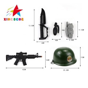 Casque <span class=keywords><strong>militaire</strong></span> en plastique Jouets militaires pour enfants Ensemble <span class=keywords><strong>de</strong></span> <span class=keywords><strong>jeu</strong></span> à vendre - Product Image 5