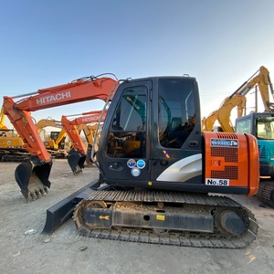 Presque neuf, livraison gratuite, mini-excavatrice hydraulique sur chenilles HITACHI ZX70 d'occasion de 7 tonnes pour usage agricole et domestique - Product Image 2