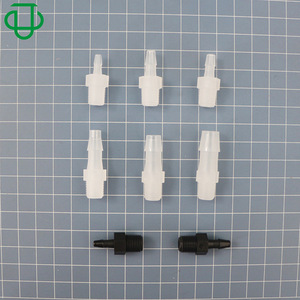 ข้อต่อท่อตรงพลาสติก Jiyou Pp เกลียว 1/8-27Npt สำหรับสายยางเกรดอาหาร ทนทานต่อสารเคมี - Product Image 1